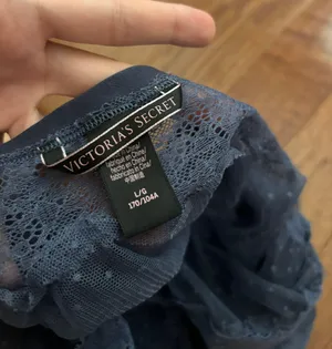 NWOT Victoria’s secret blue sheer lace babydoll chemise slip thumbnail 2