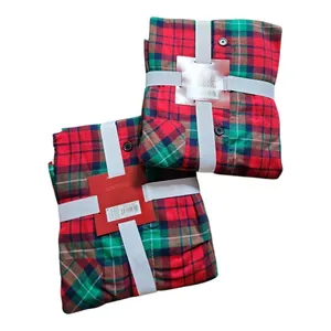 Wondershop Womens 2 Piece Holiday Flannel Pajamas Size M NWT. 2-SETS thumbnail 2