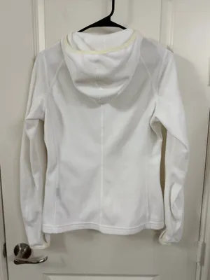 The North Face Women's Polartec White Full-Zip Hoodie thumbnail 3