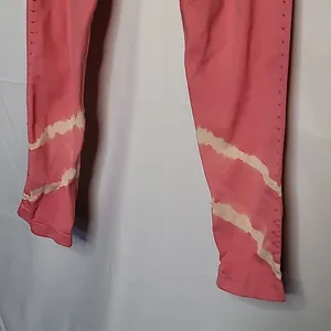 JoyLab pull on pink leggings workout gym running training pants sz Small thumbnail 2