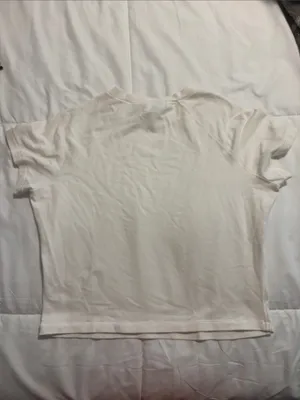 Skims White Short-Sleeve Crewneck Crop Tee thumbnail 3