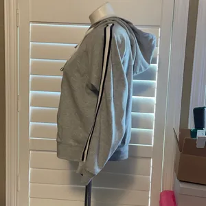 St. John's Bay Gray Zip-Up Hoodie thumbnail 4
