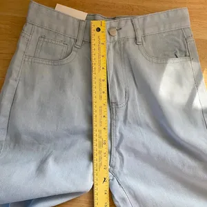 NWT Classic Light Blue Wide Leg Denim Jeans size M thumbnail 6
