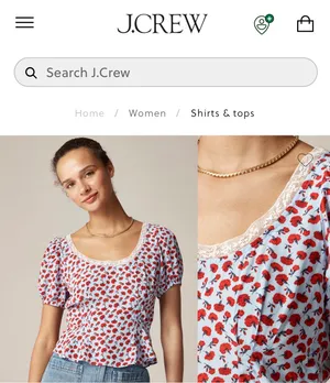 Jcrew Rouje Blouse  thumbnail 5