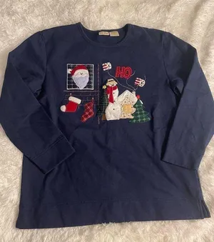 Bobbie & Brooks women’s winter holiday christmas sweater size large thumbnail 1