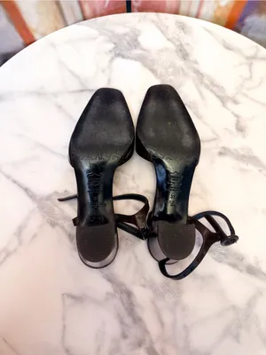 Carel Paris Soraya Vernis Patent Leather Heels Brown EU 37 GUC thumbnail 5