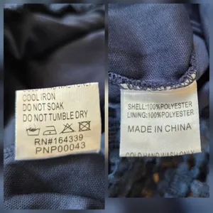 Petal and Pup Womens Lauren Dress - Navy Lace Cutout Midi Sz 14 thumbnail 15