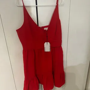 Nordstrom Bold Red Dress the population dress thumbnail 4