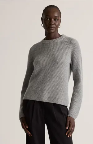 Quince Cashmere Crewneck Sweater thumbnail 1