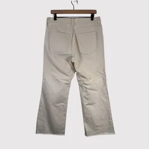 J.CREW Womens Jeans Beige Denim High Rise Relaxed 84 Kickout Crop Rigid Size 29 thumbnail 3