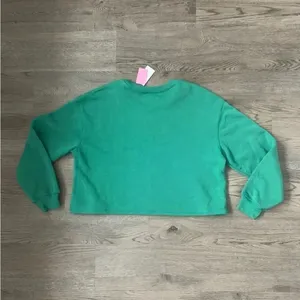 Hello Kitty Athletic Dept.‎ Graphic Sweatshirt - Size L - Green - NWT thumbnail 6