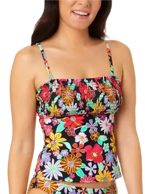 Salt & Cove SET NWT Biking Swimsuit Multi Colored Size S Junior Black thumbnail 1