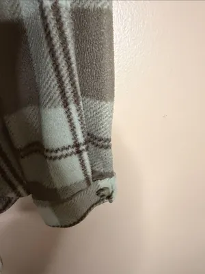 Streetwear Society Plaid Button-Down Shirt Jacket - Cream & Brown thumbnail 5