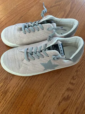Vintage Havana pale pink and Gray Women's Sneakers thumbnail 2