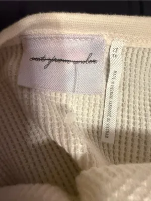 Urban Outfitters Darling Twofer Waffle Knit Thermal thumbnail 6
