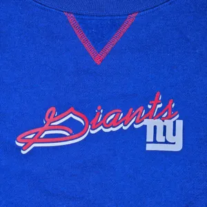 NFL For Her‎ New York Giants Blue Sweatshirt Womens Large DV73 SDHF Pocket thumbnail 3