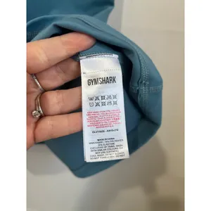 Gymshark Dreamy Vest Training Tank Top‎ Athletic Activewear Teal Size XS thumbnail 6