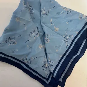 Disney Floral Scarf in Soft Blue thumbnail 6