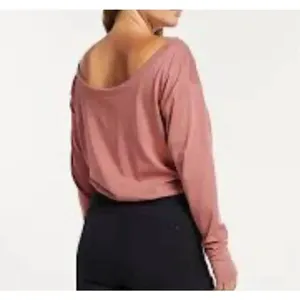 FLX urban commuter cinch hem cropped long sleeve top size small thumbnail 2