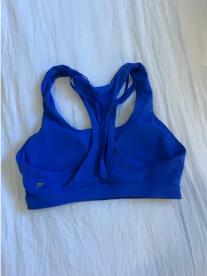 Blue Fabletics Sports Bra thumbnail 4