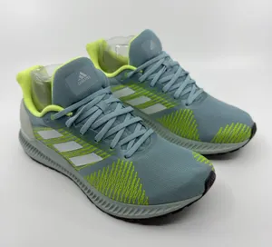 Adidas Solar Blaze Women's Running Shoes In Ash Grey and Hi-Res Yellow SZ 7.5 thumbnail 1