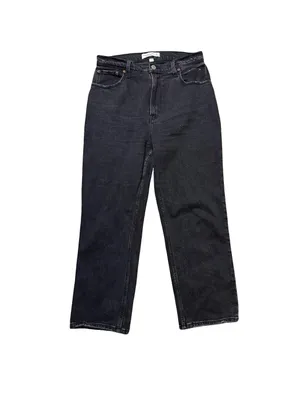 ✨ Abercrombie & Fitch Curve Love High Rise‎ Black Jeans Size 6 Short ✨ thumbnail 2