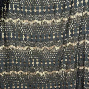 Jessica Howard Black Lace Overlay Dress with Beige Lining Sze 20W thumbnail 3