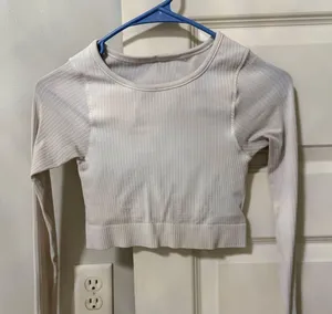 Lululemon Ebb Street Cropped Long Sleeve thumbnail 1