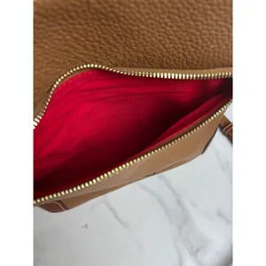Dooney & Bourke Pebble Grain Crossbody R264CA Caramel Leather thumbnail 6