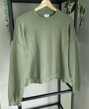 J. Crew Dropped Shoulder Crewneck Sweater thumbnail 1