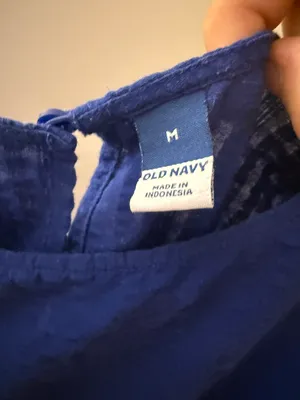 Old Navy Blue Midi Dress thumbnail 3