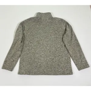 Eddie Bauer Mens XL Gray Heather Quarter Zip Fleece Pullover K3066581 thumbnail 2