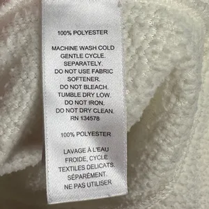 Vineyard Vines Sherpa Fleece Shep Shirt Ivory‎ Quarter Zip XL thumbnail 8