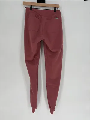 Figs xs tall Zamora joggers dusty rose color thumbnail 2
