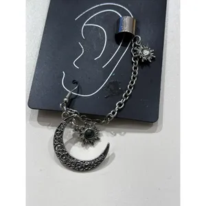 BodyRage Ear Cuff with Moon NWT Silver thumbnail 4