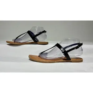 Steve Madden Lanza T-Strap Flat Sandals  Size 10 thumbnail 3
