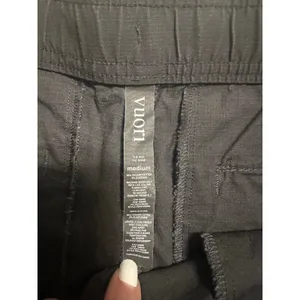 Vuori Ripstop Shorts Women's Size Medium Organic Cotton Gray Charcoal thumbnail 5