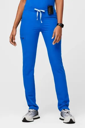 Figs Yola Skinny Scrub Pants Royal Blue Size XXS Petite thumbnail 1