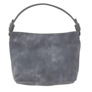 New 8 Other Reasons Betsy Slouch Tote Stone Gray Suede Shoulder Bag Minimalist thumbnail 2