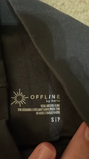 Dark Grey Aerie Leggings thumbnail 2