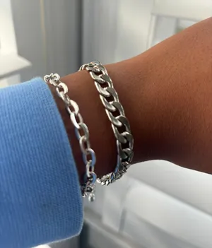 H&M Silver Colored Bracelet thumbnail 1
