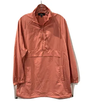 Lulus Jacket Womens Size Medium Mauve Pink Pullover Long 1/2 Zip thumbnail 1