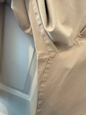 Old Navy Tan High Rise Pixie Flare Pants Size 16 thumbnail 3