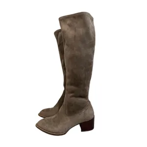 BCBGENERATION brown hued suede over the knee boots with small heel 7.5 thumbnail 5