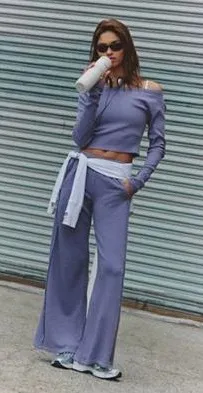 Free People Go To Long Sleeve Set thumbnail 1