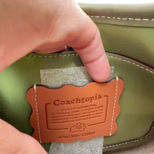 NWT Coach Ergo Bag In Coachtopia‎ Leather With Butterfly Print thumbnail 7