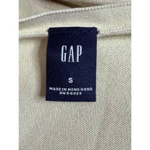 GAP Ivory Ribbed Knit Cardigan Size S‎ Button Down - A1- 0020 thumbnail 2