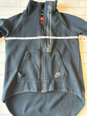 Nike Tech Fleece Moto Cape Women’s Full-Zip Jacket - Black Size Small thumbnail 6