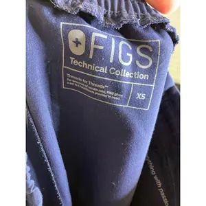 FIGS Technical Collection Scrub Pants Women XS Navy Blue Excellent Straight Leg‎ thumbnail 6