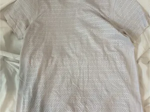 lululemon athletica Perforated Short Sleeve Top - Light Lavender thumbnail 3